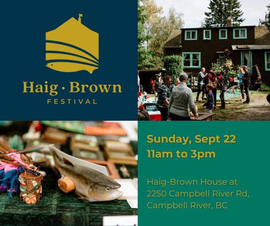 Haig-Brown Festival for 2024